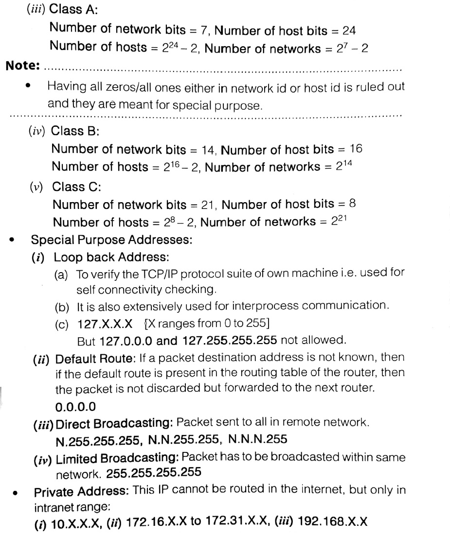 ip address classes