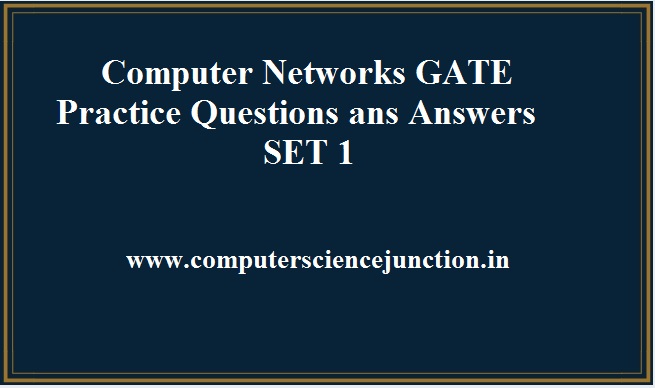 computer networks gate questions