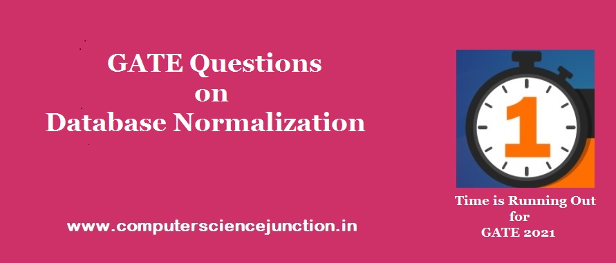 dbms gate questions