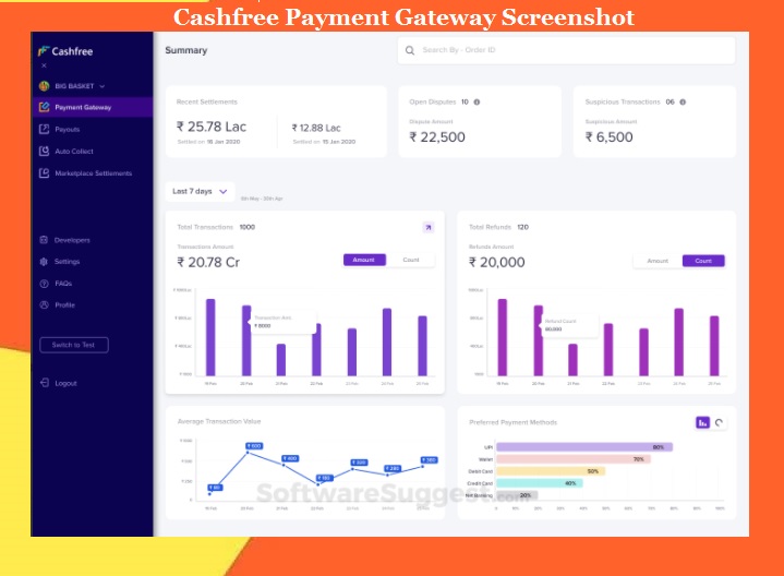 cashfree payment gateway