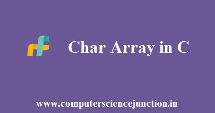char array in c