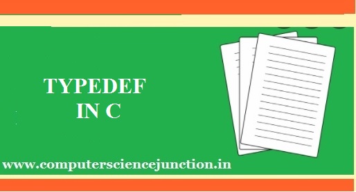 typedef in c programming