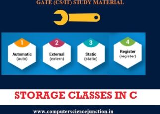 storage classes in c