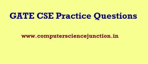 gate cse practice questions