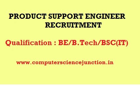 product support engineer job