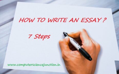 how to write an essay