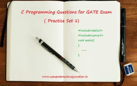 c programming gate questions