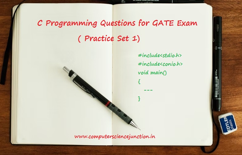 c programming gate questions