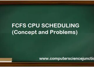 FCFS CPU Scheduling in OS