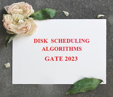disk scheduling algorithms in os