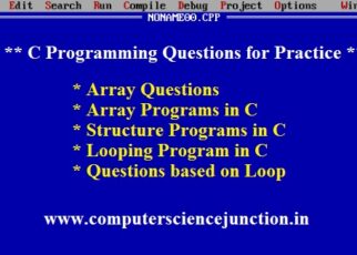 c programming questions for practice