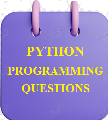 python programming questions