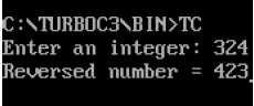 C Program to Reverse a Number