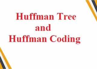 huffman tree in data structure